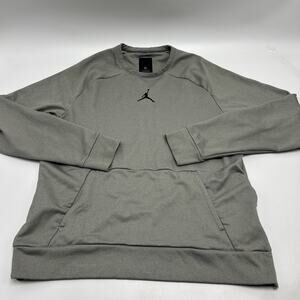 Air Jordan Tech Fleece Therma-Fit Sweatshirt Men’s Size XL GRAY (809435-063)